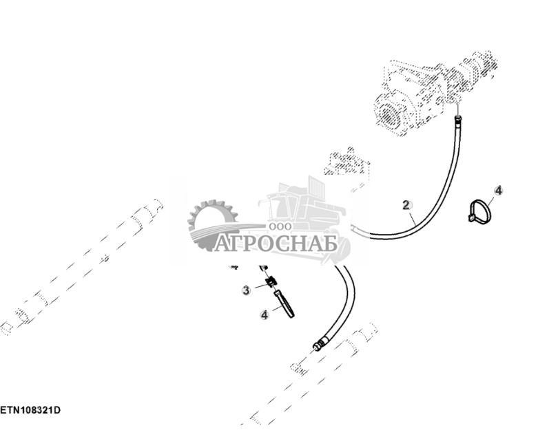 Гидравлические трубопроводы подъема жатки - ST832478 619.jpg